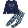 Navy Blue&print