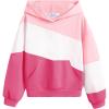 Light Pink&white&dark Pink
