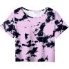Tie Dye Black/Lilac