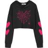 Pink Spider Web  Black