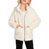 Arshiner Girls Full Zip Fleece Jacket Sherpa Outwear Coat Fall Winter for 4-12Y(Beige)
