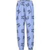 Arshiner Girls Pajama Pants Kids Plaid Pj Pants Comfy Lounge Sleepwear Bottoms with Pockets(Butterfly-light Blue)