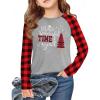 Christmas Red Black Plaid-b
