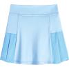 Arshiner Girl’s Sport Skirts with Shorts Athletic Pleated Skort Colorful Performance Skorts(Light Blue)