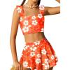 Floral-orange