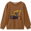 Brown Excavator