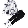 Black White Tie-dye