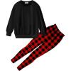 Black and Red Plaid