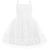 White - Heart Tulle