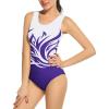 Arshiner Women’s Ballet Tank Leotards Gymnastics Dance Cute Ballerina Adult 80s Leotard Bodysuit(Blue Flame)