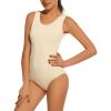 Arshiner Women’s Ballet Tank Leotards Gymnastics Dance Cute Ballerina Adult 80s Leotard Bodysuit(Nude)
