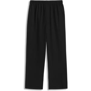Arshiner Boys Pajama Pants Long Plaid PJ Bottoms Boys Sleepwear Lounge Pants with Pockets 6-14 Years(Black)