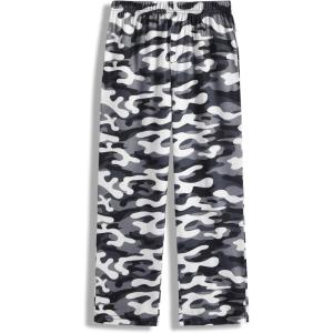 Arshiner Boys Pajama Pants Long Plaid PJ Bottoms Boys Sleepwear Lounge Pants with Pockets 6-14 Years(Camo)