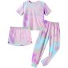 Tie Dye-pink Blue