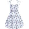 Blue-floral