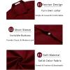 Arshiner Boys Short Sleeve Dress Shirts Solid Button Down Shirts Summer Formal Uniform Shirt with Pocket(Wine Red)