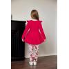 Arshiner Toddler Girl Clothes Ruffle Trim Long Sleeve Pullover Top and Floral Print Leggings Fall Outfits Kids Clothing Sets(Red-flower)