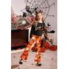 Arshiner Girls 2 Piece Clothes Long Sleeve Sweatshirt & Flared Pants Fall Clothing Set Size 5-12 Years(Orange)