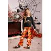 Arshiner Girls 2 Piece Clothes Long Sleeve Sweatshirt & Flared Pants Fall Clothing Set Size 5-12 Years(Orange)