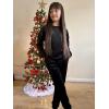 Arshiner Girls 2 Piece Outfit Sweatsuits Set Kids Velour Sweatshirts & Sweatpants Tracksuits Set for Girls(Black)