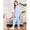 Arshiner Girls 2 Piece Outfit Sweatsuits Set Kids Velour Sweatshirts & Sweatpants Tracksuits Set for Girls(Blue)