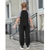 Arshiner Girls 2 Piece Outfits Fashion Clothes Short Sleeve Tops and Jogger Pants Kids Tracksuit Sweatsuits Set(Black)