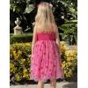 Arshiner Toddler Tutu Dress Girls Sleeveless Birthday Party Dresses Cute Princess Tulle Sundress for Kids 2-6Y(Pink Heart)