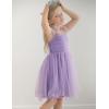 Arshiner Toddler Tutu Dress Girls Sleeveless Birthday Party Dresses Cute Princess Tulle Sundress for Kids 2-6Y(Purple)