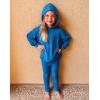 Arshiner Girl’s Sweaters Set 2 Piece Outfits Rib-Knit Sweatsuits Cute Pullover Sweatshirt and Sweatpants Kids Tracksuits(Royal Blue)