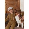 Arshiner Girls 2 Piece Outfits Kids Tie Dye Sweatsuits Set Long Sleeve Shirt and Pants Set Size 5-14 Y(Brown)