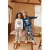 Arshiner Girls 2 Piece Outfits Kids Tie Dye Sweatsuits Set Long Sleeve Shirt and Pants Set Size 5-14 Y(Polar Bear)