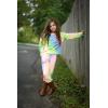 Arshiner Girls 2 Piece Outfits Kids Tie Dye Sweatsuits Set Long Sleeve Shirt and Pants Set Size 5-14 Y(Rainbow)