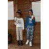 Arshiner Girls 2 Piece Outfits Kids Tie Dye Sweatsuits Set Long Sleeve Shirt and Pants Set Size 5-14 Y(Teddy Bear)