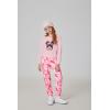 Arshiner Girls 2 Piece Outfits Kids Tie Dye Sweatsuits Set Long Sleeve Shirt and Pants Set Size 5-14 Y(Tie Dye Pink)