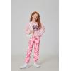 Arshiner Girls 2 Piece Outfits Kids Tie Dye Sweatsuits Set Long Sleeve Shirt and Pants Set Size 5-14 Y(Tie Dye Pink)