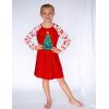 Arshiner Girls Nightgowns Cute Halloween Pajamas Dress Long Sleeve Nightdress Nighties(Christmas Tree)