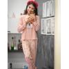 Arshiner Pajamas Set for Girls Long Sleeve & Pants Pjs Soft Cute Print Lounge Sets(Heart Dog)
