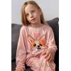 Arshiner Pajamas Set for Girls Long Sleeve & Pants Pjs Soft Cute Print Lounge Sets(Heart Dog)