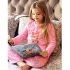 Arshiner Pajamas Set for Girls Long Sleeve & Pants Pjs Soft Cute Print Lounge Sets(Teddy Pink)
