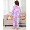 Arshiner Pajamas Set for Girls Long Sleeve & Pants Pjs Soft Cute Print Lounge Sets(Tie Dye Stars)