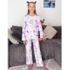 Arshiner Pajamas Set for Girls Long Sleeve & Pants Pjs Soft Cute Print Lounge Sets(Tie Dye Swirls)