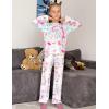 Arshiner Pajamas Set for Girls Long Sleeve & Pants Pjs Soft Cute Print Lounge Sets(Tie Dye Swirls)