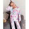 Arshiner Pajamas Set for Girls Long Sleeve & Pants Pjs Soft Cute Print Lounge Sets(Tie Dye Swirls)