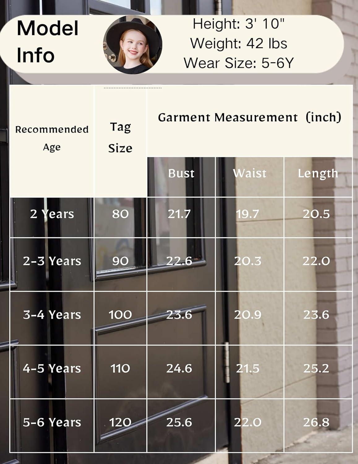 image:imageArshiner Girls Fall Winter Dress Plaid Ribbed Ruffles Long Sleeve Dresses Cute Bowknot Little Girls Clothes 26 YearsWhite Khaki Plaid