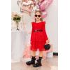 Arshiner Toddler Dress Baby Girls Tutu Tiered Formal Party Sequin Tulle Dresses Fall Winter Clothes for 1-6 Years(Red)