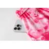 Arshiner Girls 2 Pieces Outfits Kids Square Neck Puff Sleeve Tops and Pants Set with Pockets 6-14 Years(Pink Girl)