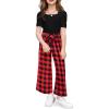 Black Red Plaid