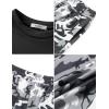 Arshiner Boys Fleece Colorblock Sweatshirt & Pants Outfit Set Fall Winter Clothes Toddler to Big Kid Sizes (2~12 Years)(Black + Camo)