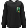Arshiner Boys Fleece Colorblock Sweatshirt & Pants Outfit Set Fall Winter Clothes Toddler to Big Kid Sizes (2~12 Years)(Black + Green Plaid)