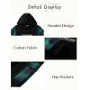 Arshiner Toddler Boys Plaid Shirt Tops Pants Set Hoodie Sweatsuit for Fall Winter Spring Outfits 2-8 Years(Black & Green Plaid)
